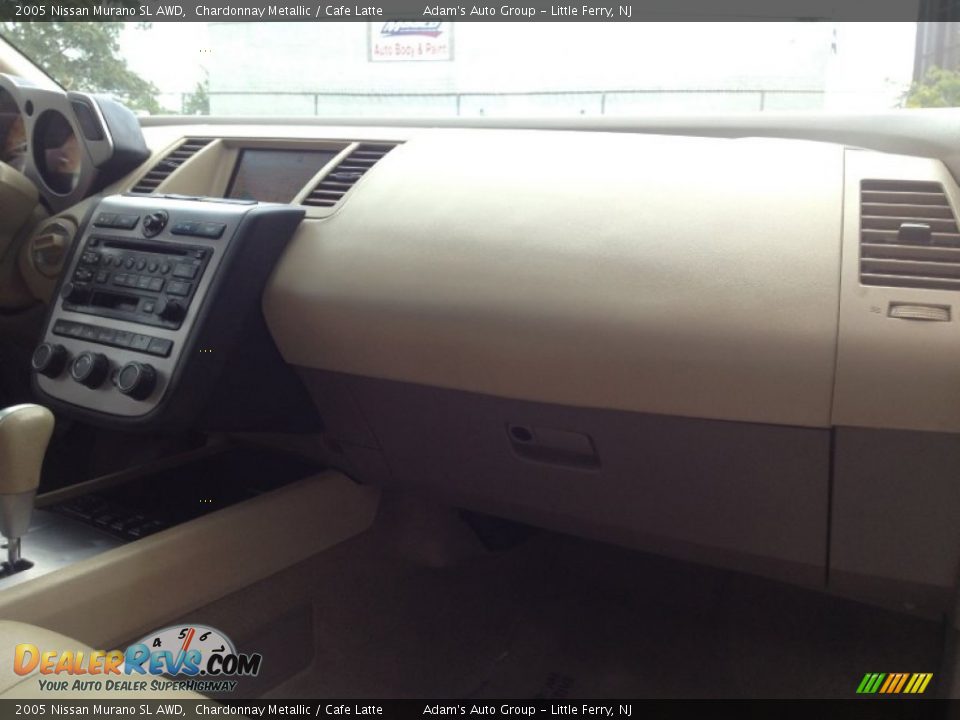 2005 Nissan Murano SL AWD Chardonnay Metallic / Cafe Latte Photo #18