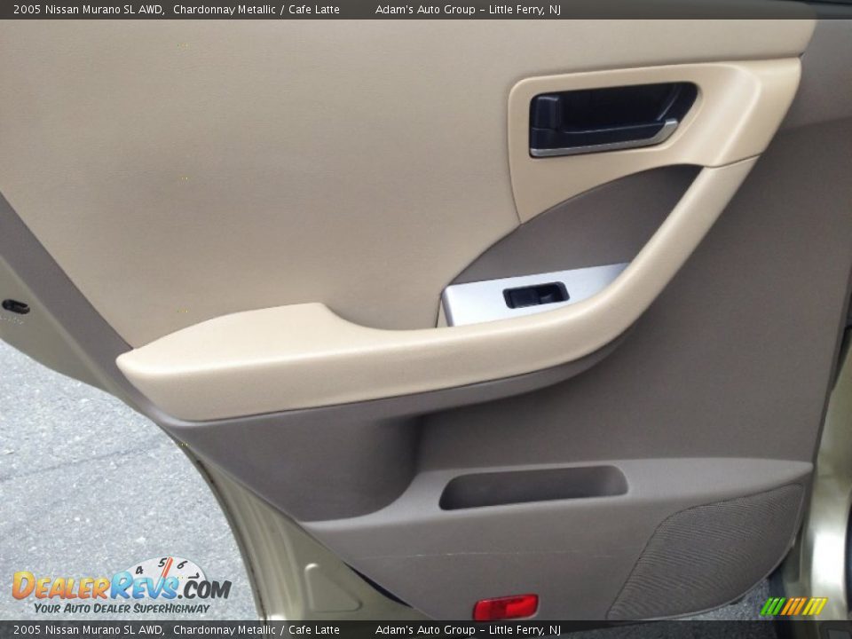 2005 Nissan Murano SL AWD Chardonnay Metallic / Cafe Latte Photo #19