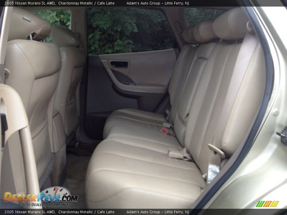 2005 Nissan Murano SL AWD Chardonnay Metallic / Cafe Latte Photo #20