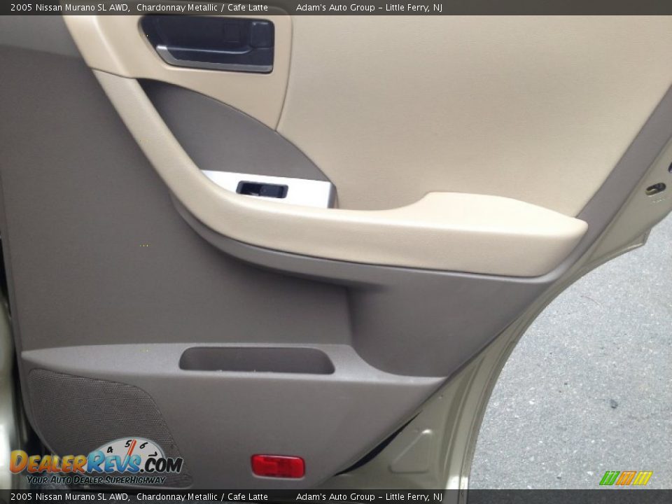 2005 Nissan Murano SL AWD Chardonnay Metallic / Cafe Latte Photo #21