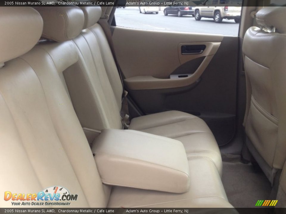 2005 Nissan Murano SL AWD Chardonnay Metallic / Cafe Latte Photo #23