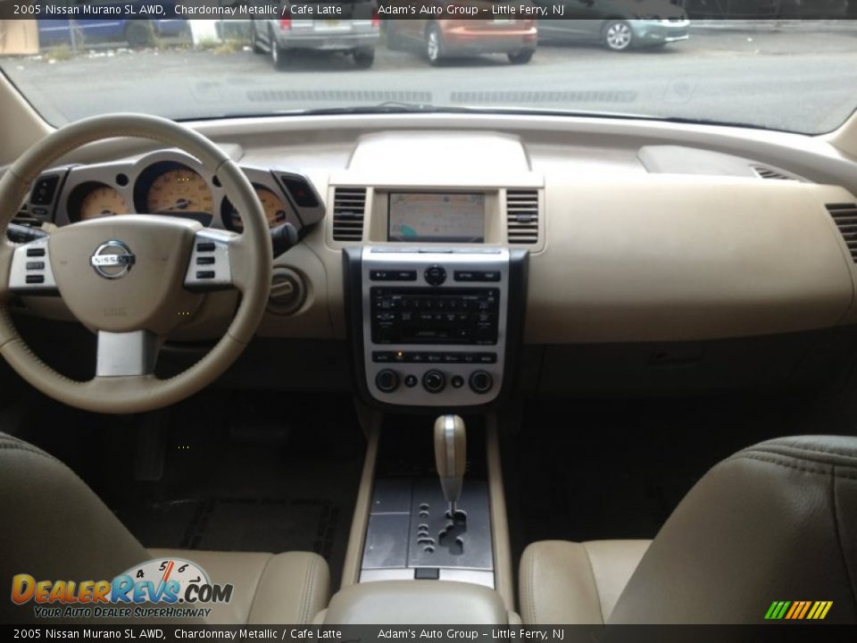 2005 Nissan Murano SL AWD Chardonnay Metallic / Cafe Latte Photo #25