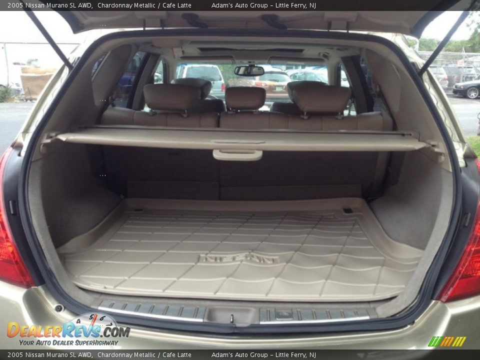 2005 Nissan Murano SL AWD Chardonnay Metallic / Cafe Latte Photo #26