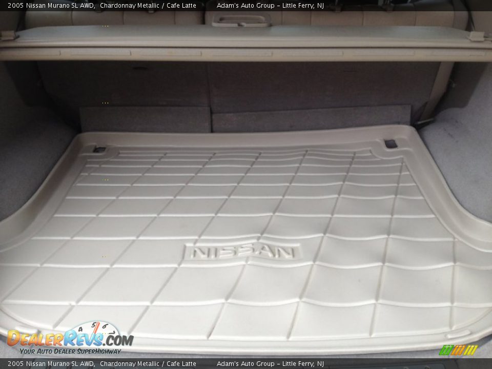 2005 Nissan Murano SL AWD Chardonnay Metallic / Cafe Latte Photo #27