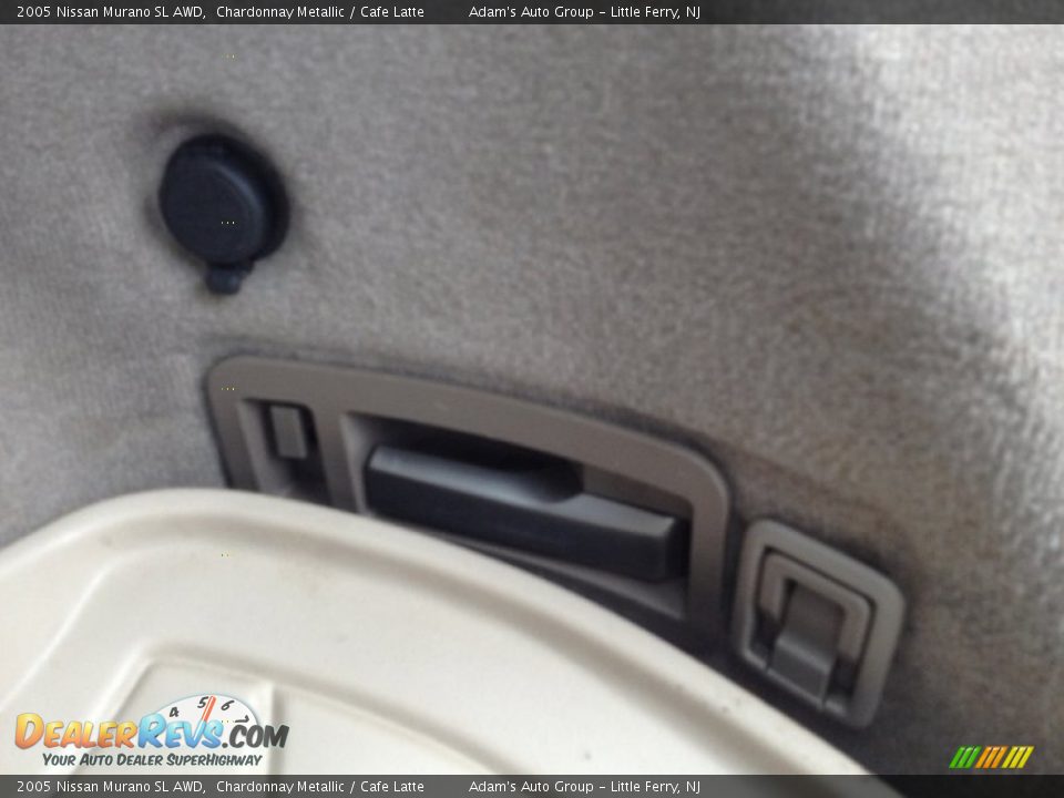 2005 Nissan Murano SL AWD Chardonnay Metallic / Cafe Latte Photo #28