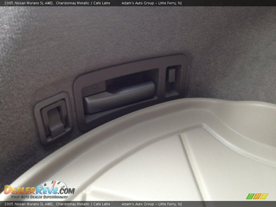 2005 Nissan Murano SL AWD Chardonnay Metallic / Cafe Latte Photo #29