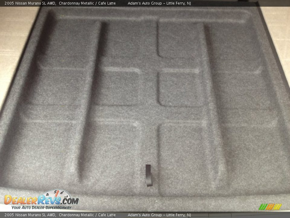 2005 Nissan Murano SL AWD Chardonnay Metallic / Cafe Latte Photo #30