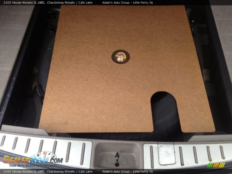 2005 Nissan Murano SL AWD Chardonnay Metallic / Cafe Latte Photo #31