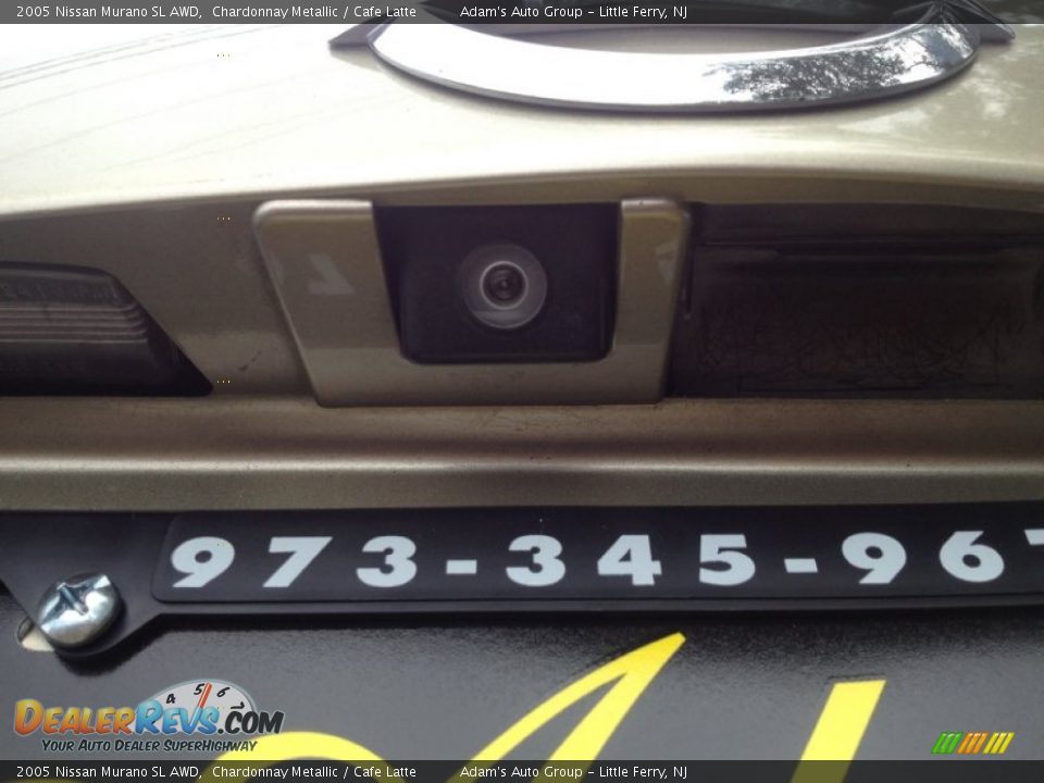 2005 Nissan Murano SL AWD Chardonnay Metallic / Cafe Latte Photo #32