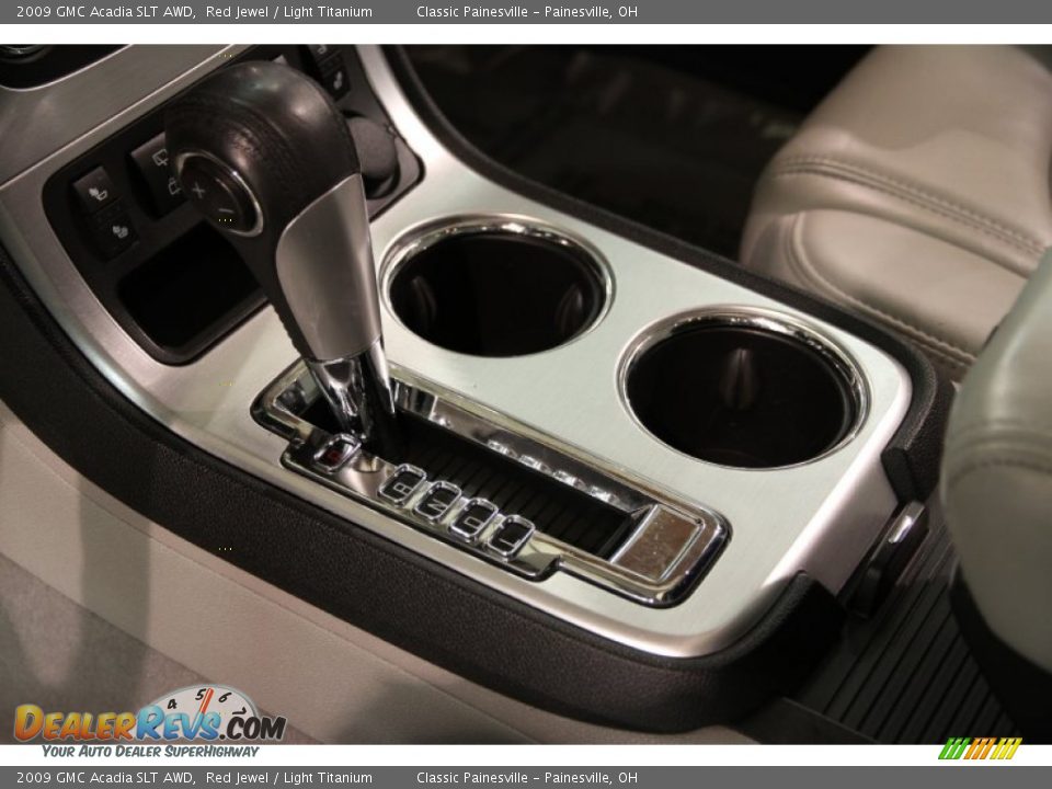 2009 GMC Acadia SLT AWD Red Jewel / Light Titanium Photo #13