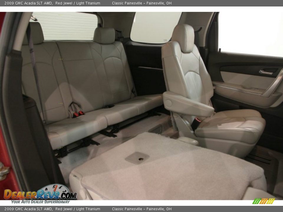 2009 GMC Acadia SLT AWD Red Jewel / Light Titanium Photo #16