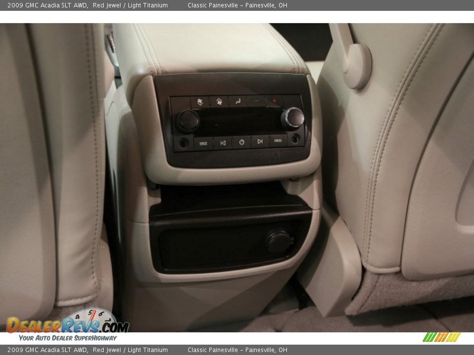 2009 GMC Acadia SLT AWD Red Jewel / Light Titanium Photo #20