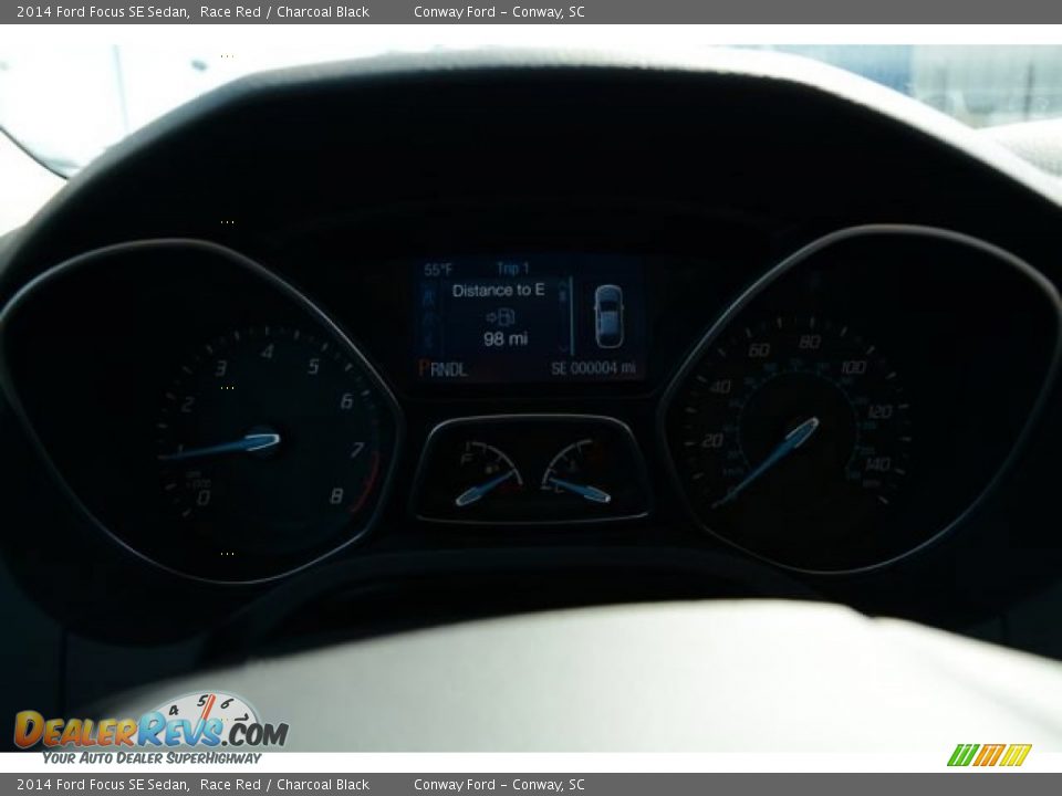 2014 Ford Focus SE Sedan Race Red / Charcoal Black Photo #22