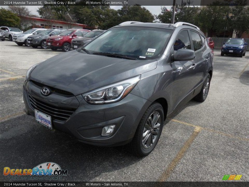 2014 Hyundai Tucson SE Shadow Gray / Black Photo #1