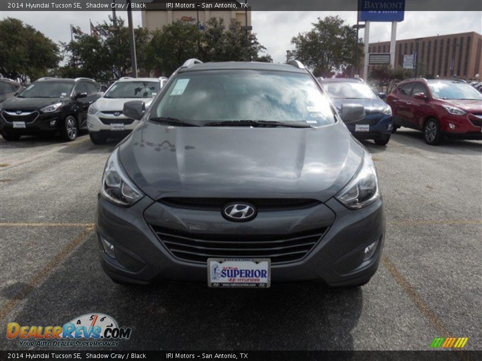 2014 Hyundai Tucson SE Shadow Gray / Black Photo #2