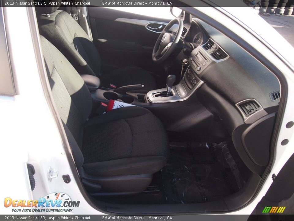 2013 Nissan Sentra SR Aspen White / Charcoal Photo #3