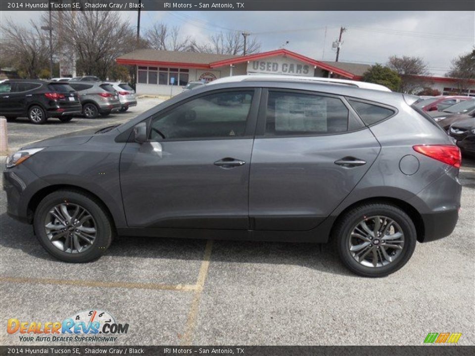2014 Hyundai Tucson SE Shadow Gray / Black Photo #3
