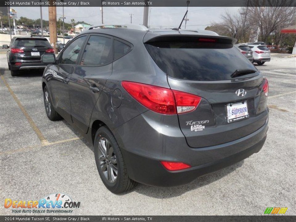 2014 Hyundai Tucson SE Shadow Gray / Black Photo #4