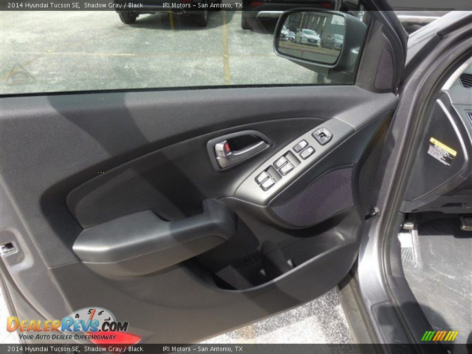 2014 Hyundai Tucson SE Shadow Gray / Black Photo #5