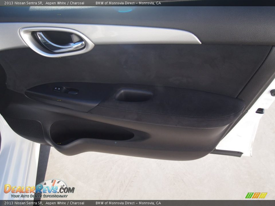 2013 Nissan Sentra SR Aspen White / Charcoal Photo #5