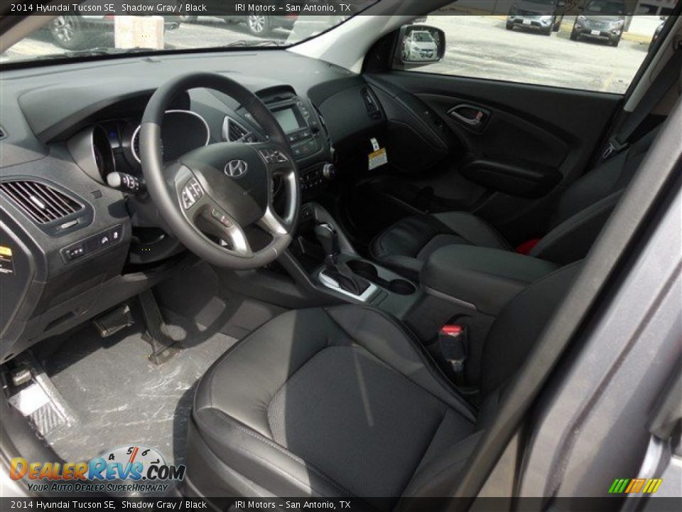 2014 Hyundai Tucson SE Shadow Gray / Black Photo #6