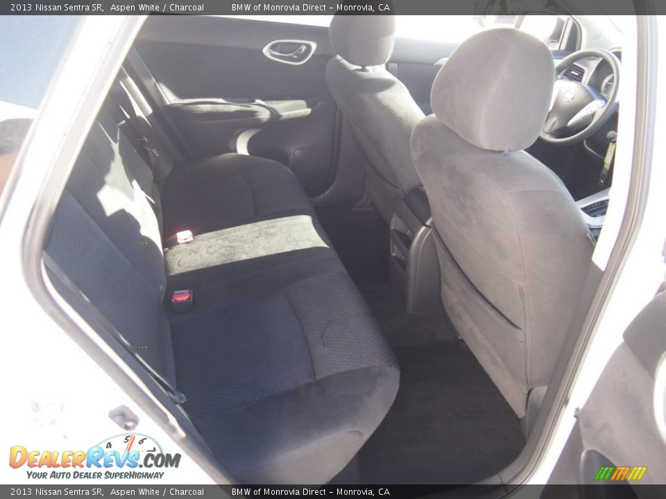 2013 Nissan Sentra SR Aspen White / Charcoal Photo #6