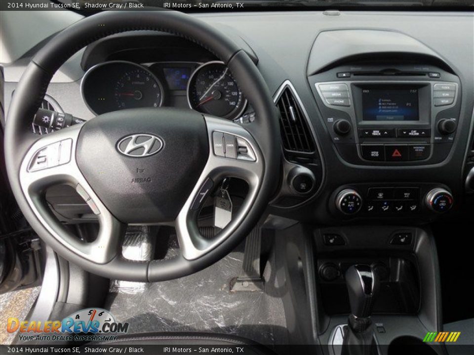 2014 Hyundai Tucson SE Shadow Gray / Black Photo #7