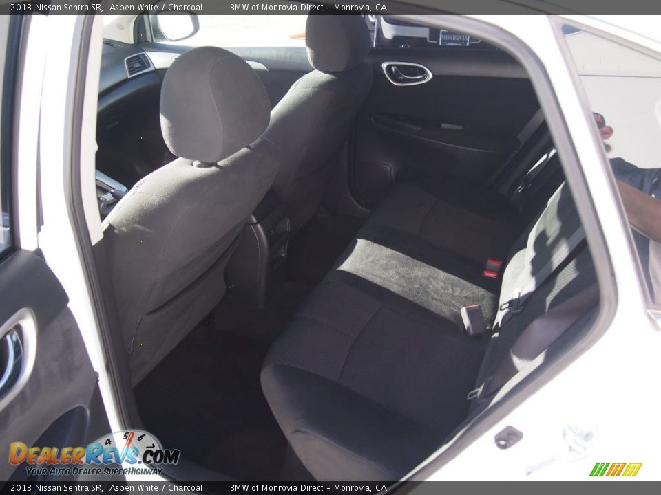 2013 Nissan Sentra SR Aspen White / Charcoal Photo #11