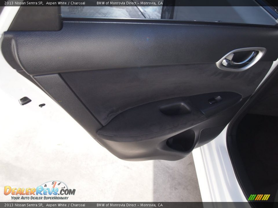 2013 Nissan Sentra SR Aspen White / Charcoal Photo #12