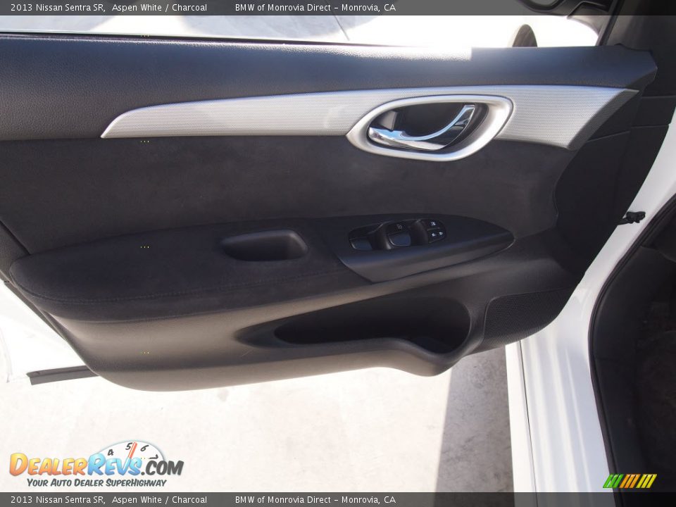2013 Nissan Sentra SR Aspen White / Charcoal Photo #15