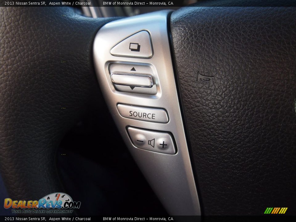 2013 Nissan Sentra SR Aspen White / Charcoal Photo #18