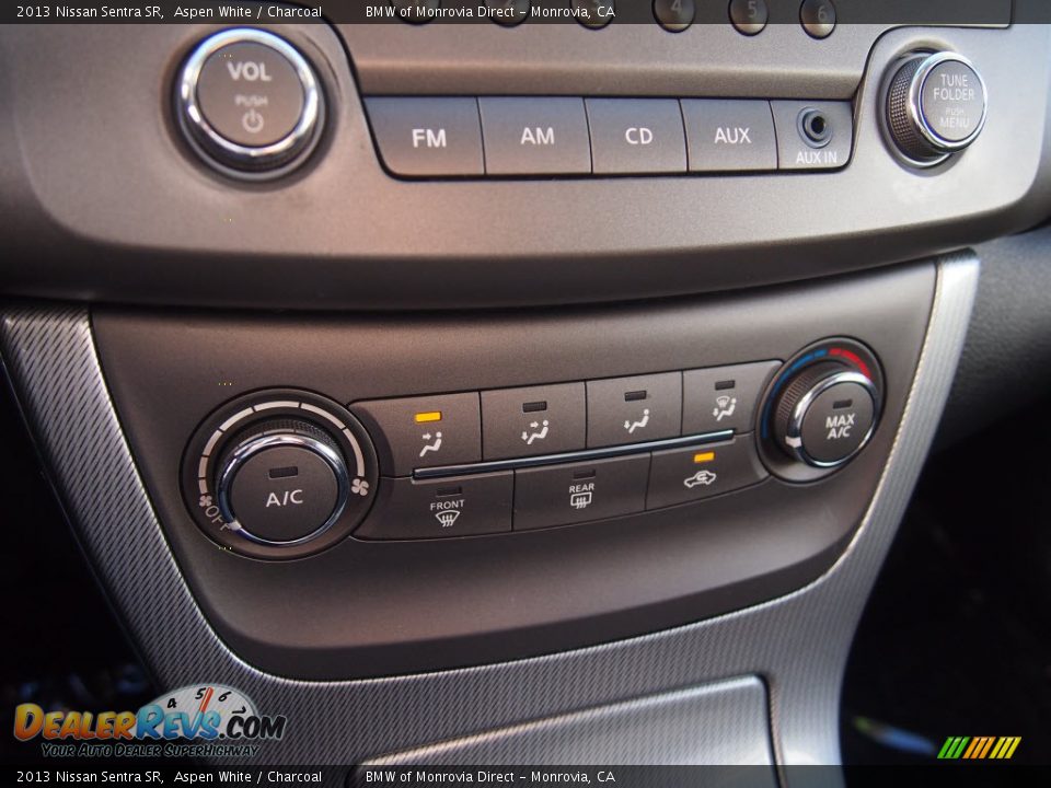 2013 Nissan Sentra SR Aspen White / Charcoal Photo #21