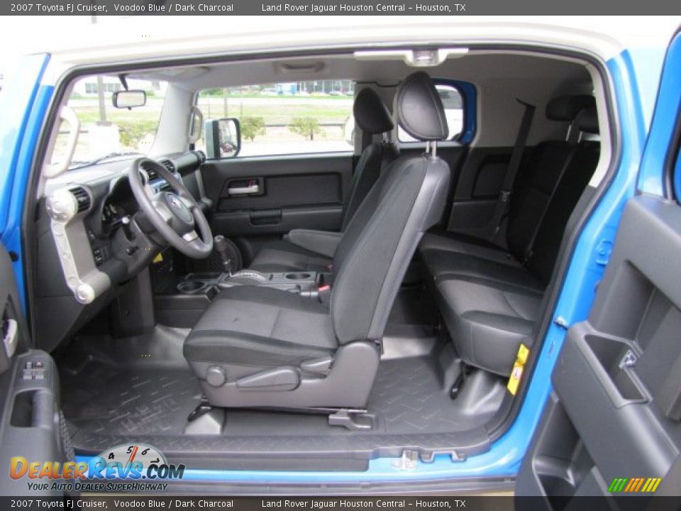 2007 Toyota FJ Cruiser Voodoo Blue / Dark Charcoal Photo #2