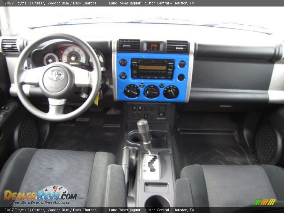 2007 Toyota FJ Cruiser Voodoo Blue / Dark Charcoal Photo #3