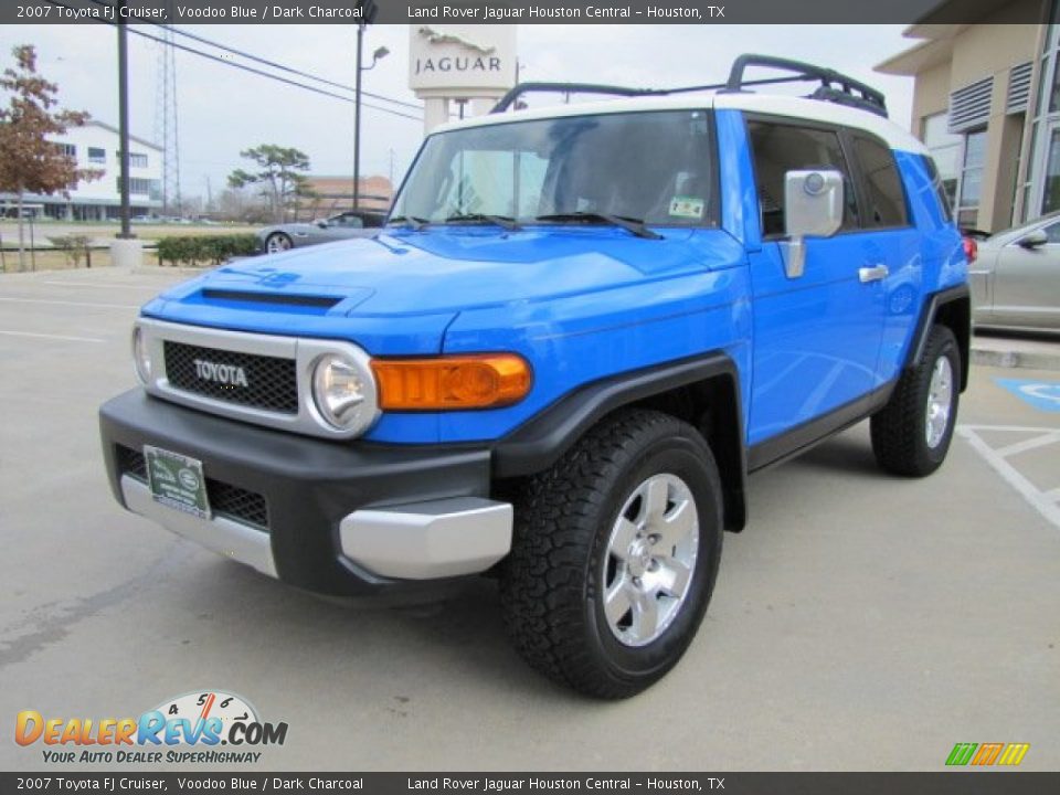 2007 Toyota FJ Cruiser Voodoo Blue / Dark Charcoal Photo #5