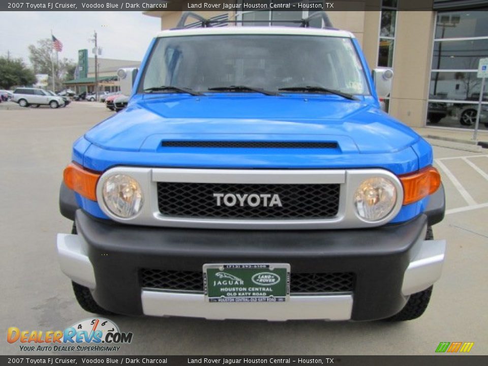 2007 Toyota FJ Cruiser Voodoo Blue / Dark Charcoal Photo #6