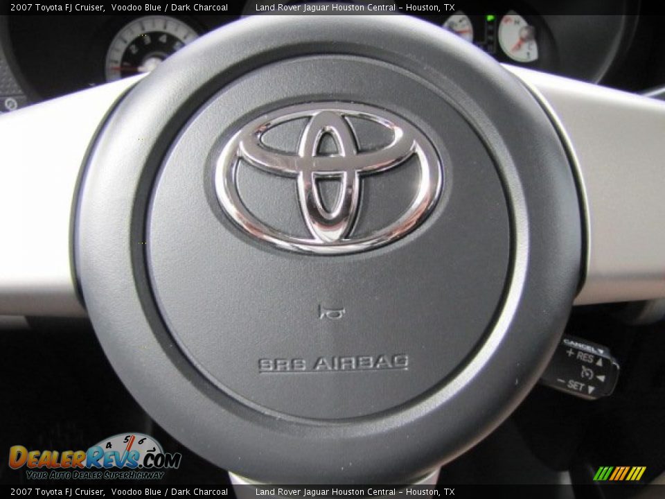 2007 Toyota FJ Cruiser Voodoo Blue / Dark Charcoal Photo #14