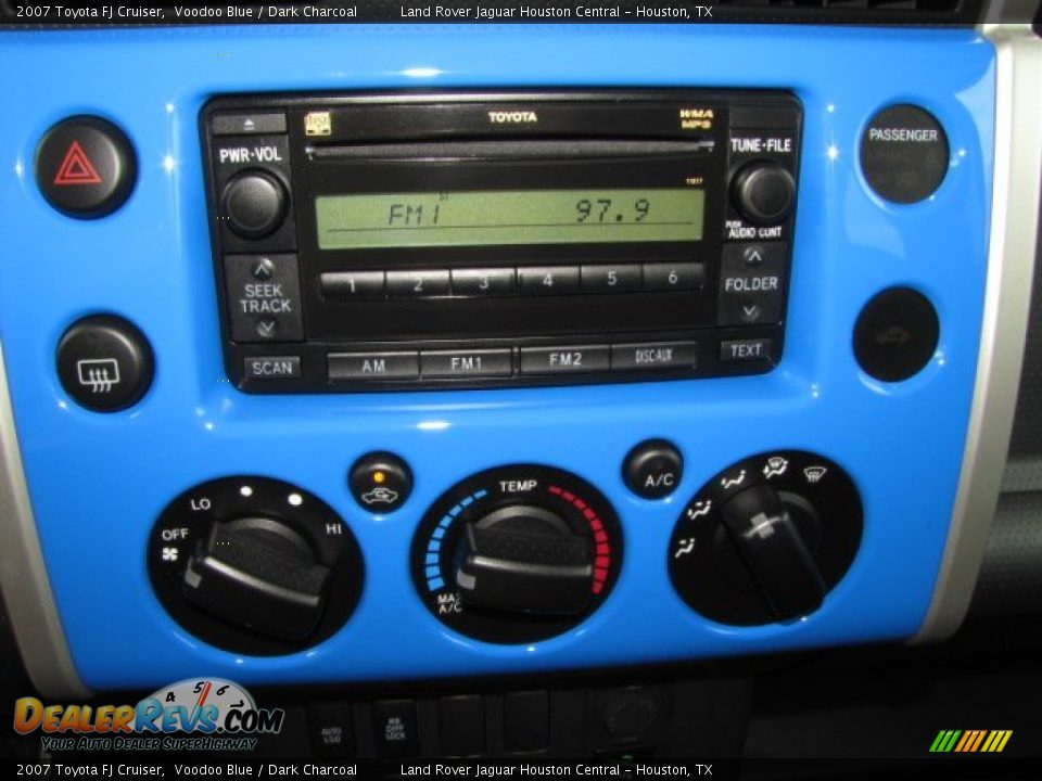 2007 Toyota FJ Cruiser Voodoo Blue / Dark Charcoal Photo #17