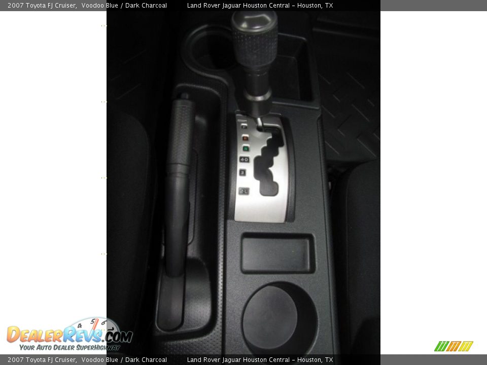 2007 Toyota FJ Cruiser Voodoo Blue / Dark Charcoal Photo #19