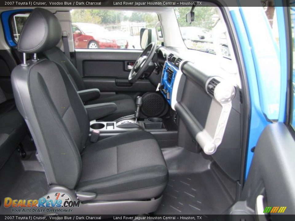 2007 Toyota FJ Cruiser Voodoo Blue / Dark Charcoal Photo #22