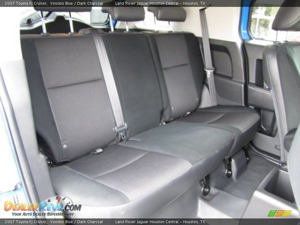 2007 Toyota FJ Cruiser Voodoo Blue / Dark Charcoal Photo #23