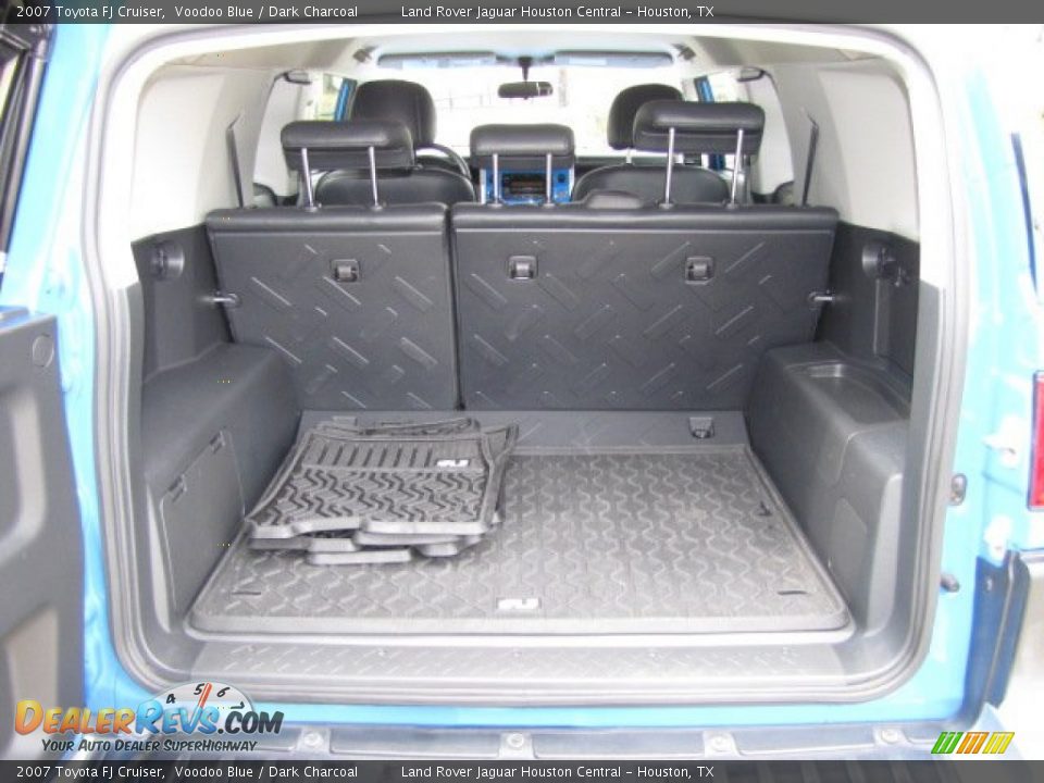 2007 Toyota FJ Cruiser Voodoo Blue / Dark Charcoal Photo #26