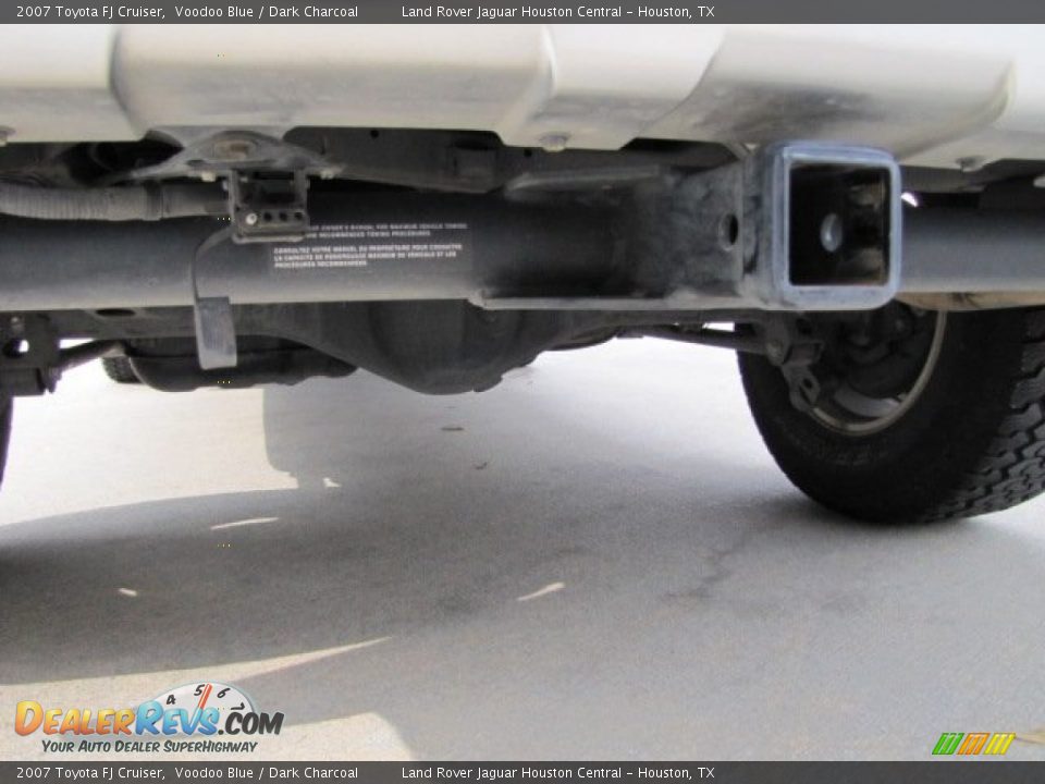 2007 Toyota FJ Cruiser Voodoo Blue / Dark Charcoal Photo #27