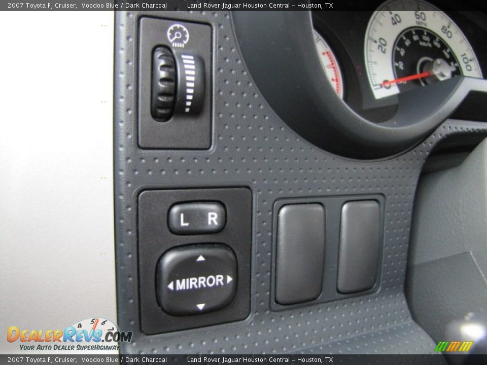 2007 Toyota FJ Cruiser Voodoo Blue / Dark Charcoal Photo #31