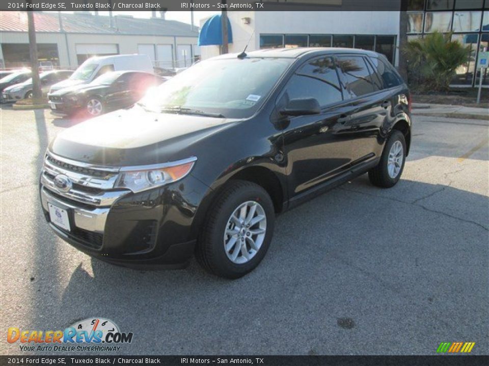 2014 Ford Edge SE Tuxedo Black / Charcoal Black Photo #1