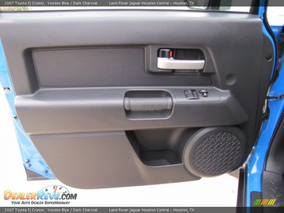 2007 Toyota FJ Cruiser Voodoo Blue / Dark Charcoal Photo #32