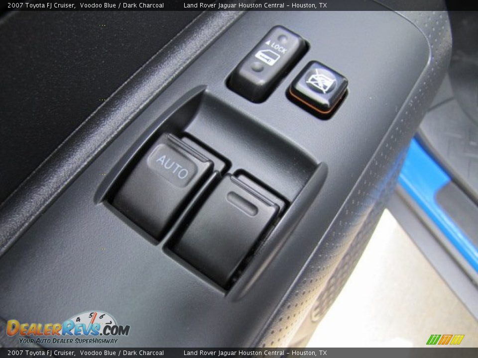 2007 Toyota FJ Cruiser Voodoo Blue / Dark Charcoal Photo #33