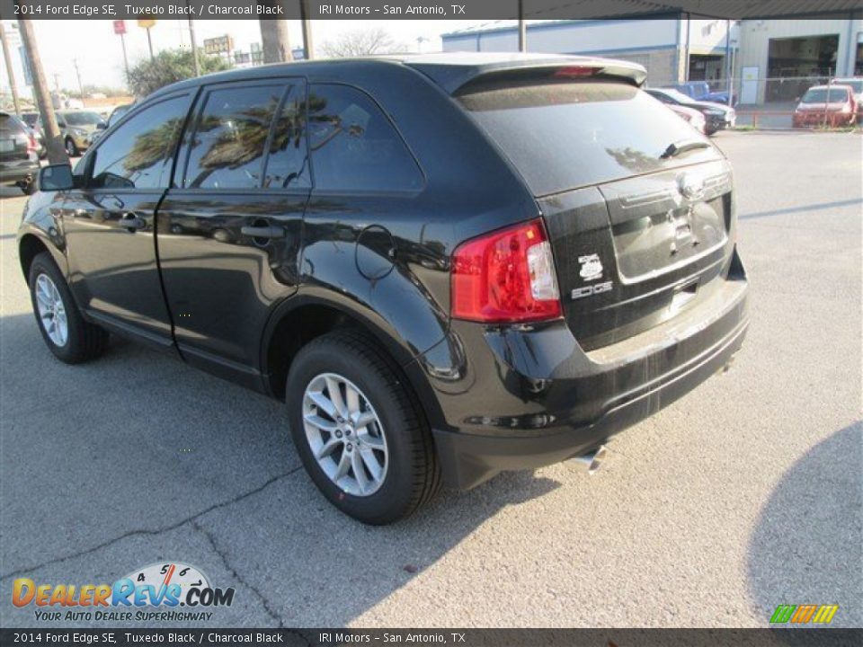 2014 Ford Edge SE Tuxedo Black / Charcoal Black Photo #4
