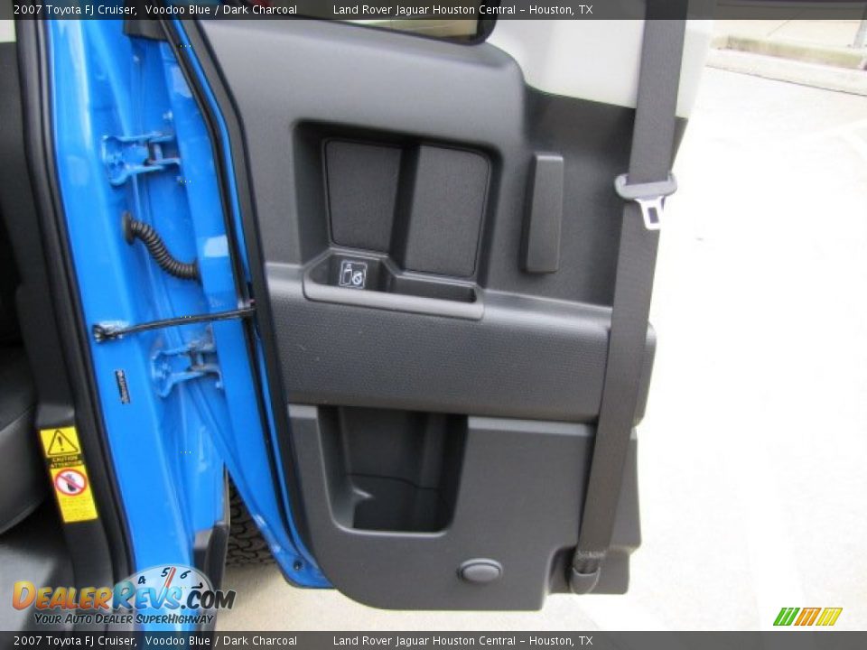 2007 Toyota FJ Cruiser Voodoo Blue / Dark Charcoal Photo #34