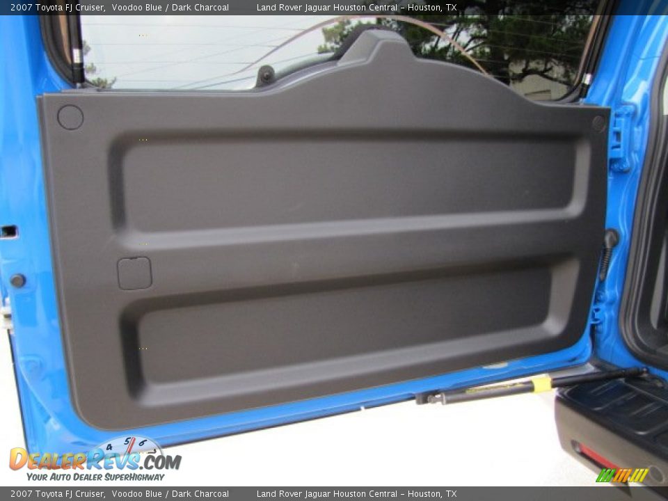 2007 Toyota FJ Cruiser Voodoo Blue / Dark Charcoal Photo #35